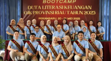 OJK Riau Cetak Duta Literasi Keuangan 2025: Mahasiswa Siap Jadi Agen Perubahan Finansial di Riau
