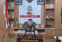 Foto: Kepala Kejaksaan Negeri Kabupaten Pelalawan, Azrijal SH MH, Rabu (16/7/2025).