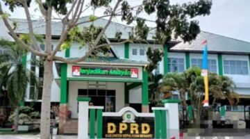 Foto: Gedung DPRD Kabupaten Kepulauan Meranti.