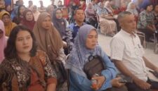 Suasana Pelatihan di Ruang Serbaguna Dinas Pendidikan Kabupaten Labuhanbatu.